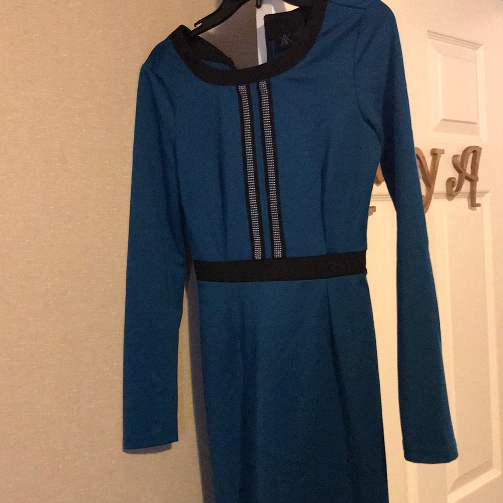 Kim Kardashian Dress Blue